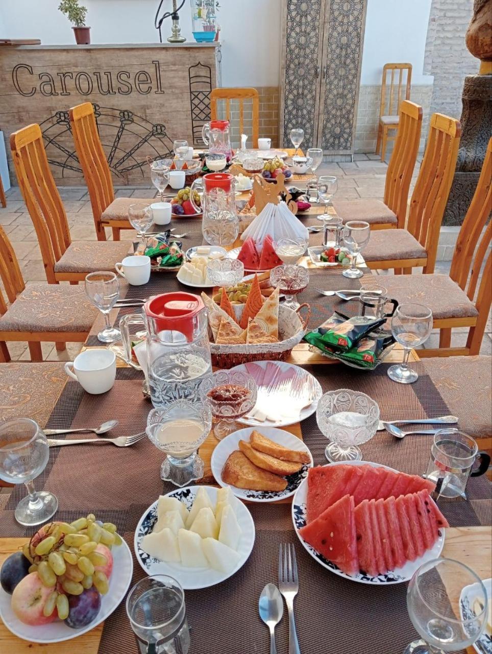 Carousel Hotell Khiva Eksteriør bilde
